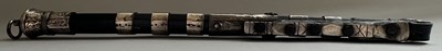 Lot 32 - A CAUCASIAN SILVER-MOUNTED RIDING CROP, 19TH CENTURY