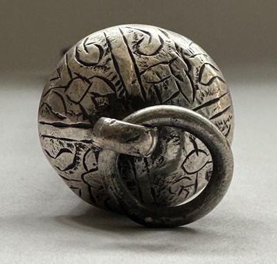 Lot 32 - A CAUCASIAN SILVER-MOUNTED RIDING CROP, 19TH CENTURY