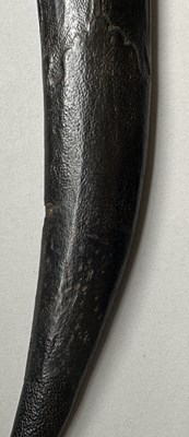 Lot 19 - AN OTTOMAN EBONY-HILTED DAGGER, PROBABLY TURKEY, 18TH CENTURY