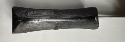 Lot 19 - AN OTTOMAN EBONY-HILTED DAGGER, PROBABLY TURKEY, 18TH CENTURY