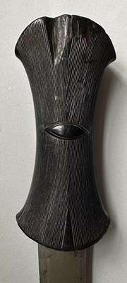 Lot 19 - AN OTTOMAN EBONY-HILTED DAGGER, PROBABLY TURKEY, 18TH CENTURY