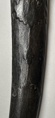 Lot 19 - AN OTTOMAN EBONY-HILTED DAGGER, PROBABLY TURKEY, 18TH CENTURY