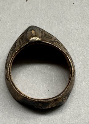 Lot 36 - THREE SMALL OTTOMAN ARCHER’S RINGS, 15TH/17TH CENTURY