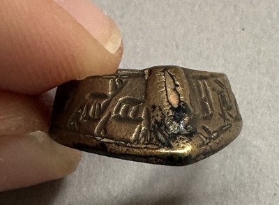 Lot 36 - THREE SMALL OTTOMAN ARCHER’S RINGS, 15TH/17TH CENTURY