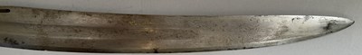 Lot 5 - AN INDIAN TULWAR WITH BLADE SLOTTED FOR THE TEARS OF ALLAH, 19TH CENTURY