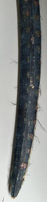 Lot 5 - AN INDIAN TULWAR WITH BLADE SLOTTED FOR THE TEARS OF ALLAH, 19TH CENTURY