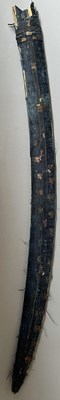 Lot 5 - AN INDIAN TULWAR WITH BLADE SLOTTED FOR THE TEARS OF ALLAH, 19TH CENTURY