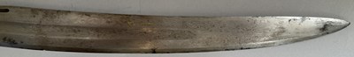 Lot 5 - AN INDIAN TULWAR WITH BLADE SLOTTED FOR THE TEARS OF ALLAH, 19TH CENTURY