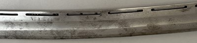 Lot 5 - AN INDIAN TULWAR WITH BLADE SLOTTED FOR THE TEARS OF ALLAH, 19TH CENTURY