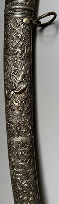 Lot 17 - A FINE FRENCH SILVER-MOUNTED SABRE IN THE OTTOMAN BALKAN MANNER BY MANCEAUX A PARIS