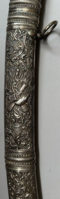 Lot 17 - A FINE FRENCH SILVER-MOUNTED SABRE IN THE OTTOMAN BALKAN MANNER BY MANCEAUX A PARIS