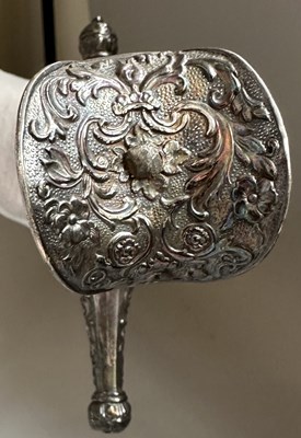 Lot 17 - A FINE FRENCH SILVER-MOUNTED SABRE IN THE OTTOMAN BALKAN MANNER BY MANCEAUX A PARIS