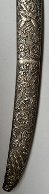 Lot 17 - A FINE FRENCH SILVER-MOUNTED SABRE IN THE OTTOMAN BALKAN MANNER BY MANCEAUX A PARIS