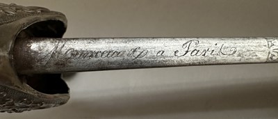 Lot 17 - A FINE FRENCH SILVER-MOUNTED SABRE IN THE OTTOMAN BALKAN MANNER BY MANCEAUX A PARIS