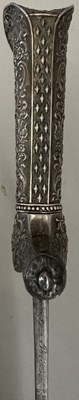 Lot 17 - A FINE FRENCH SILVER-MOUNTED SABRE IN THE OTTOMAN BALKAN MANNER BY MANCEAUX A PARIS