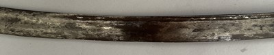 Lot 16 - A RARE ALGERIAN (OTTOMAN PERIOD) SABRE OF NIMCHA FORM, ORAN, LATE 17TH/EARLY 18TH CENTURY