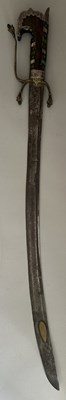 Lot 16 - A RARE ALGERIAN (OTTOMAN PERIOD) SABRE OF NIMCHA FORM, ORAN, LATE 17TH/EARLY 18TH CENTURY