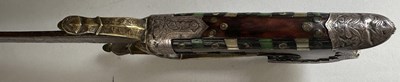 Lot 16 - A RARE ALGERIAN (OTTOMAN PERIOD) SABRE OF NIMCHA FORM, ORAN, LATE 17TH/EARLY 18TH CENTURY