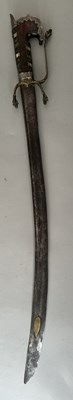 Lot 16 - A RARE ALGERIAN (OTTOMAN PERIOD) SABRE OF NIMCHA FORM, ORAN, LATE 17TH/EARLY 18TH CENTURY