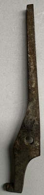 Lot 56 - A VERY RARE FRENCH 54 BORE WHEEL-LOCK LONG HOLSTER PISTOL, ALSACE OR LORRAINE, EARLY 17TH CENTURY