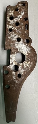 Lot 56 - A VERY RARE FRENCH 54 BORE WHEEL-LOCK LONG HOLSTER PISTOL, ALSACE OR LORRAINE, EARLY 17TH CENTURY