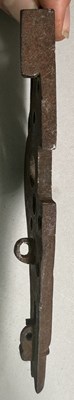 Lot 56 - A VERY RARE FRENCH 54 BORE WHEEL-LOCK LONG HOLSTER PISTOL, ALSACE OR LORRAINE, EARLY 17TH CENTURY