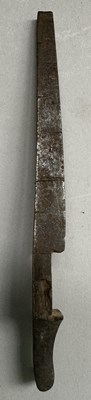 Lot 56 - A VERY RARE FRENCH 54 BORE WHEEL-LOCK LONG HOLSTER PISTOL, ALSACE OR LORRAINE, EARLY 17TH CENTURY