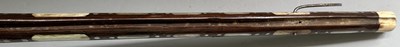 Lot 56 - A VERY RARE FRENCH 54 BORE WHEEL-LOCK LONG HOLSTER PISTOL, ALSACE OR LORRAINE, EARLY 17TH CENTURY