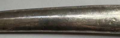 Lot 21 - A LARGE OTTOMAN JAMBIYA WITH WALRUS-IVORY HILT, TURKEY, LATE 18TH/EARLY 19TH CENTURY