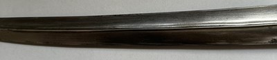 Lot 21 - A LARGE OTTOMAN JAMBIYA WITH WALRUS-IVORY HILT, TURKEY, LATE 18TH/EARLY 19TH CENTURY