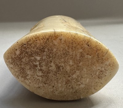 Lot 21 - A LARGE OTTOMAN JAMBIYA WITH WALRUS-IVORY HILT, TURKEY, LATE 18TH/EARLY 19TH CENTURY