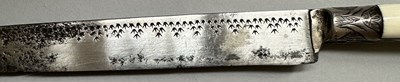 Lot 29 - AN OTTOMAN SILVER-MOUNTED TRAVELLING CUTLERY SET OR TROUSSE, 19TH CENTURY, BALKAN OR TURKEY