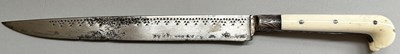 Lot 29 - AN OTTOMAN SILVER-MOUNTED TRAVELLING CUTLERY SET OR TROUSSE, 19TH CENTURY, BALKAN OR TURKEY
