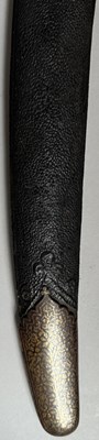 Lot 6 - A HEAVY INDIAN SABRE BLADE FROM THE TALPUR ARMOURY, THE BLADE 18TH CENTURY; THE HILT 19TH CENTURY