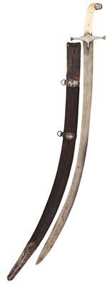 Lot 14 - A PERSIAN SHAMSHIR, LATE 18TH/19TH CENTURY