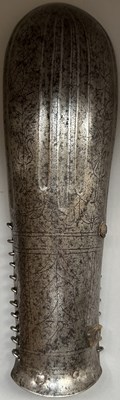 Lot 37 - AN OTTOMAN BAZU BAND, TURKEY, 17TH CENTURY OR PERHAPS EARLIER