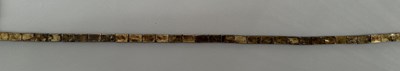 Lot 30 - A CAUCASIAN SILVER-GILT AND NIELLOED WAISTBELT AND SUSPENSION STRAPS, UNMARKED, LATE 19TH CENTURY