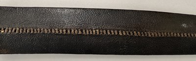 Lot 27 - A LARGE CAUCASIAN KINDJAL IN FINE CONDITION, SIGNED MUHAMMED [BIN?] HUSSAIN, 19TH CENTURY