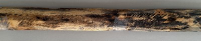 Lot 25 - A CAUCASIAN SWORD WITH NIELLOED SILVER MOUNTS, 19TH CENTURY