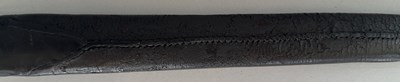 Lot 51 - A CONTINENTAL WHITE-METAL MOUNTED HUNTING HANGER, 19TH CENTURY