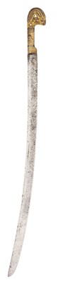 Lot 26 - A CAUCASIAN SHASQA, RUSSIAN SILVER MARKS FOR 1908-1917