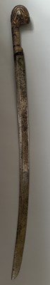 Lot 26 - A CAUCASIAN SHASQA, RUSSIAN SILVER MARKS FOR 1908-1917