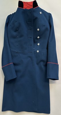 Lot 55 - AN IMPERIAL RUSSIAN GREATCOAT, AND A COSSACK COAT AND SHIRT, LATE 19TH/EARLY 20TH CENTURY
