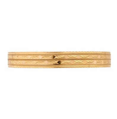Lot 352 - GOLD BANGLE, 1999