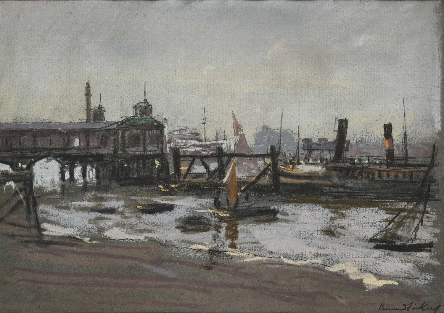 Lot 10 - BERNHARD SICKERT (BRITISH 1862-1932)