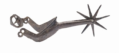 Lot 3 - A RARE ENGLISH SPUR, SECOND QUARTER OF THE 15TH CENTURY