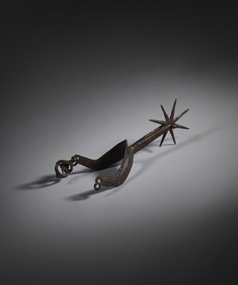 Lot 3 - A RARE ENGLISH SPUR, SECOND QUARTER OF THE 15TH CENTURY