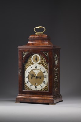 Lot 37 - A GEORGE III MAHOGANY TABLE CLOCK, JOSEPH PROCTOR, LONDON, CIRCA 1775