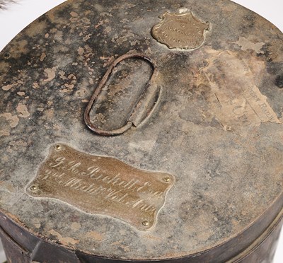 Lot 41 - AN OFFICER’S BUSBY OF THE 3RD MIDDLESEX ARTILLERY VOLUNTEERS, REIGN OF QUEEN VICTORIA (1837-1901)