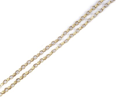 Lot 771 - NINE CARAT GOLD CHAIN